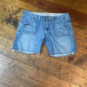 Cut off Blue jean shorts